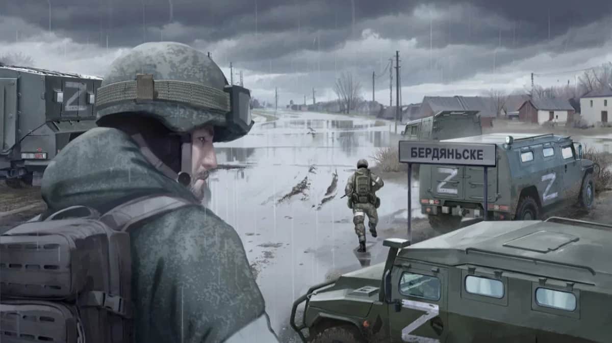 Заставка одной из миссий игры «Отряд 22:ZOV». Фото: Студия СПН