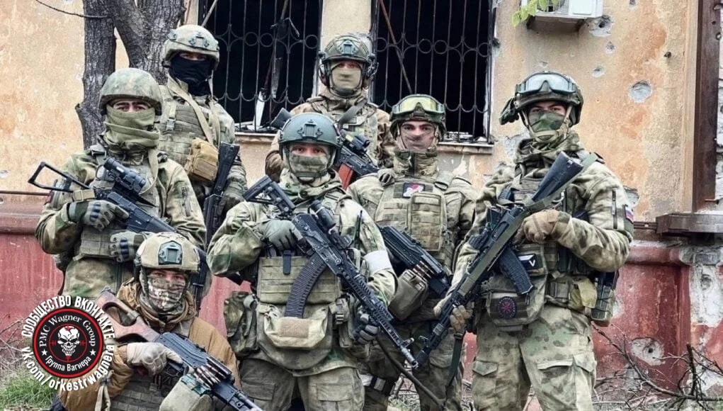 Наёмники ЧВК «Вагнер» в Украине. Фото: ВКонтакте