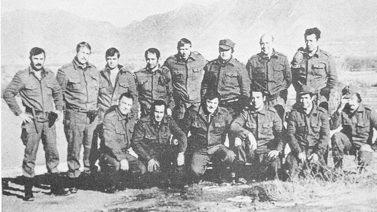 Группа «Альфа» перед штурмом дворца Амина, Афганистан 1979. Фото: Rettipai / Wikimedia