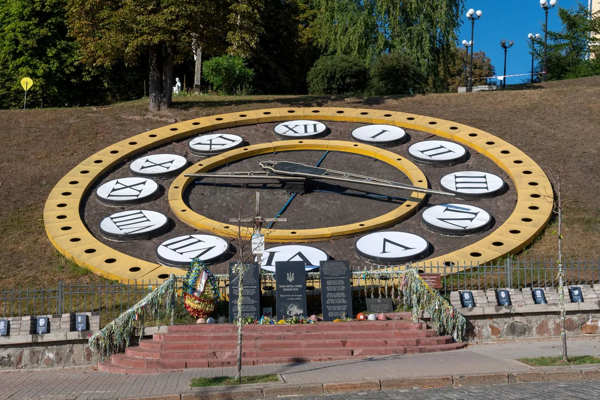 Alley of the Heavenly Hundred. Kyiv, 24 August 2022. Photo by Jens Alstrup, exclusively for Novaya Gazeta. Europe