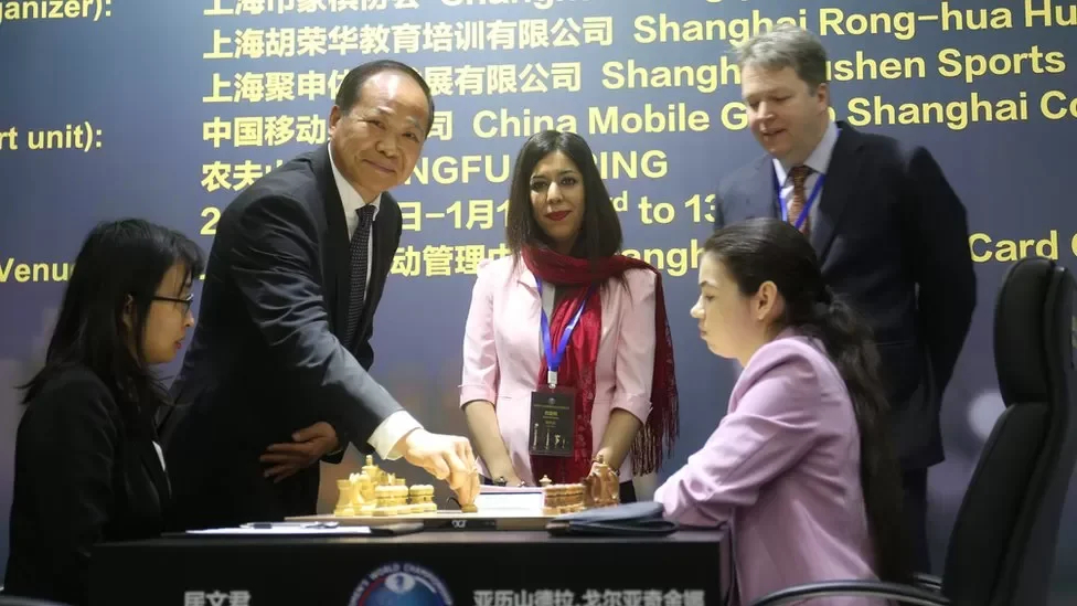Шохре Баят на Чемпионате по шахматам. Китай, 2020 год. Фото: FIDE
